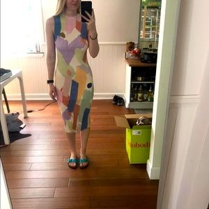 Second nature colorful dress